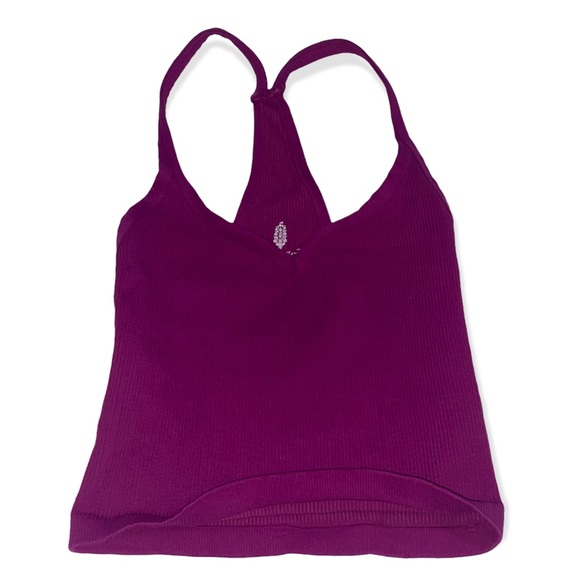 NEW! Free People Happiness Runs Sweetheart Neck Crop Top - XS/S - Picture 6 of 7